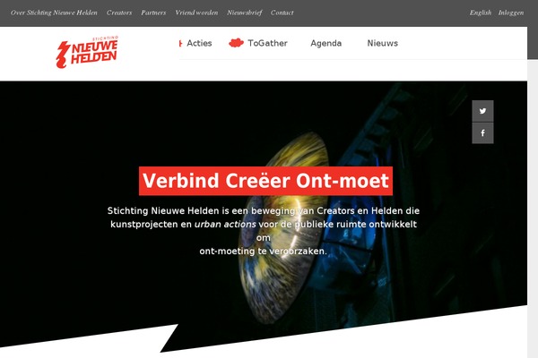 stichtingnieuwehelden.nl site used Nieuwehelden