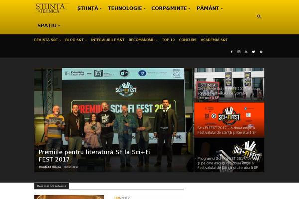 Newspaper theme site design template sample