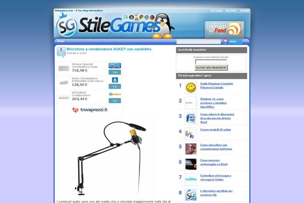 stilegames.com site used Webexperience3