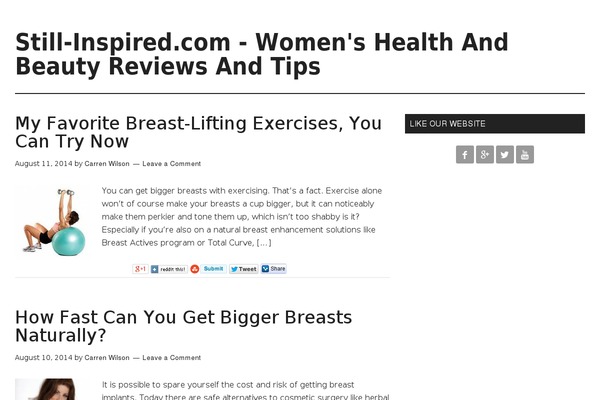 still-inspired.com site used Hava