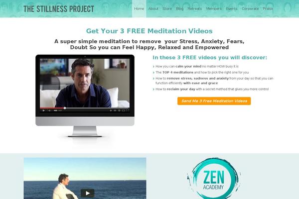 stillnessproject.com site used Stillnessproject