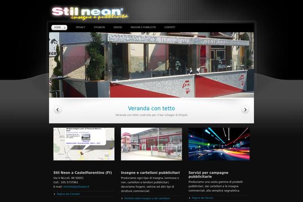 Divi Child theme site design template sample
