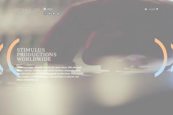 Roua theme site design template sample