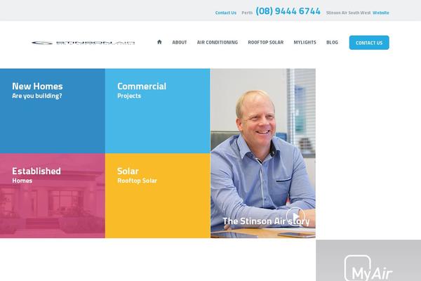 stinsonair.com.au site used Stinsonair