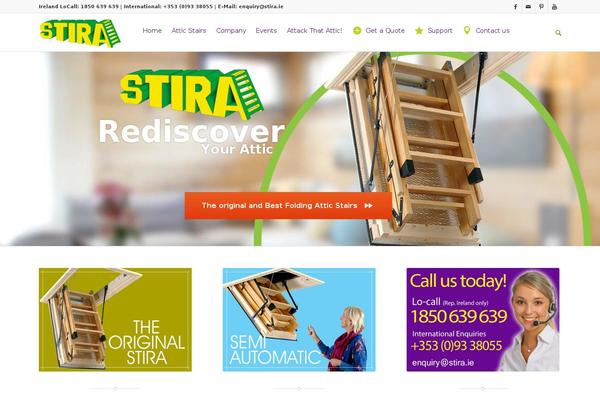 stira.ie site used Stira-theme