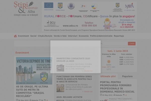 stirisireportajealba.ro site used Ssrab