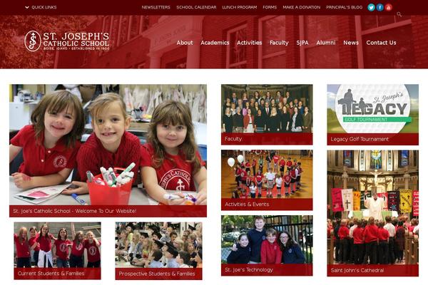 stjoes.com site used Polytechnic
