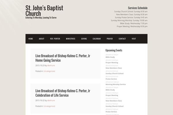 GeneratePress theme site design template sample