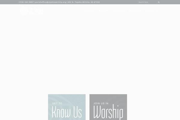 Bridge Child theme site design template sample
