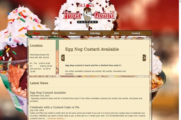 Twenty Thirteen theme site design template sample
