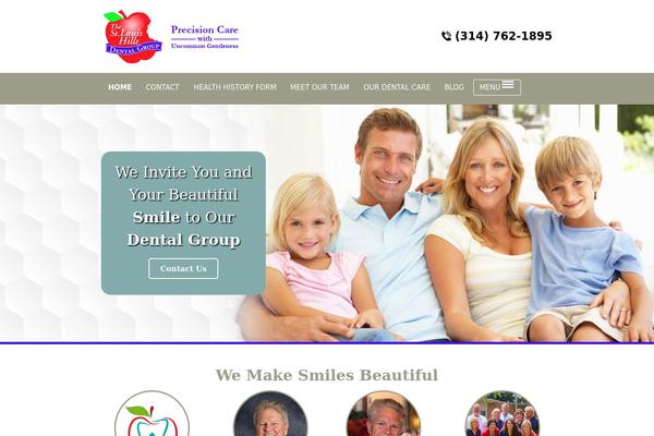 stlouishillsdental.com site used Reach.parent