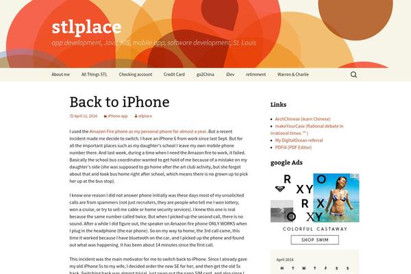 stlplace.com site used Solace