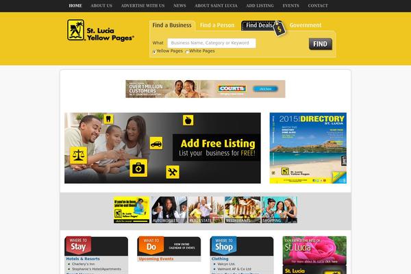 YellowPages theme websites examples