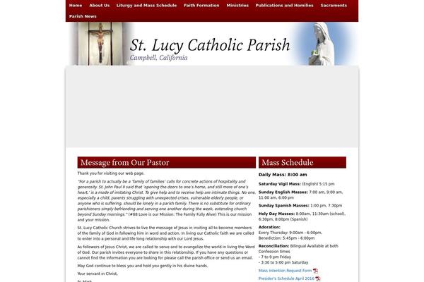 stlucy-campbell.org site used Stlucy_responsive2014