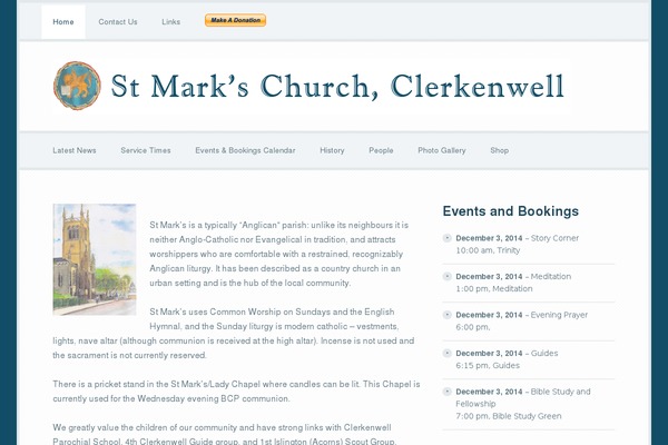 Site using My Calendar plugin