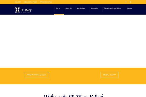 University theme site design template sample