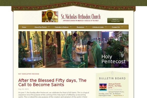 stnicholasmarin.org site used Stnick