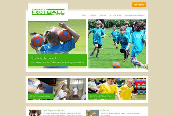 Site using Sport-academy-api plugin