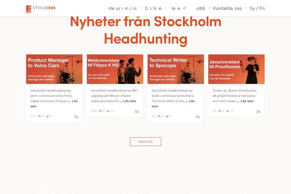 stockholmheadhunting.se site used Sthlmhh