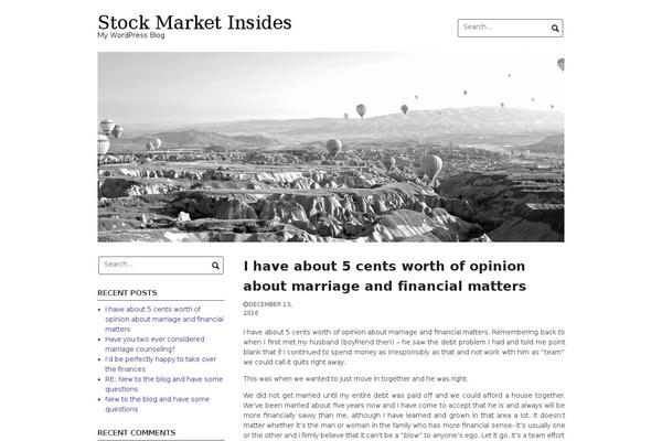 stockmarketjungle.com site used Coral Light