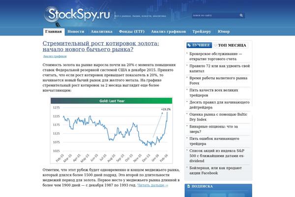 stockspy.ru site used Stockspy.ru