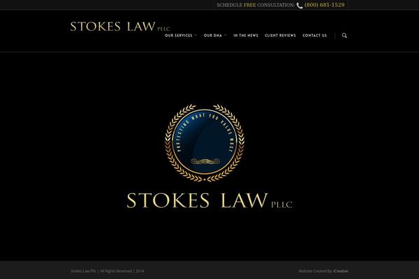 stokeslawpllc.com site used Lionslegacy