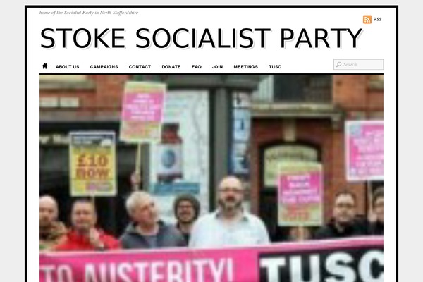 stokesocialistparty.org.uk site used Party-planner-bell