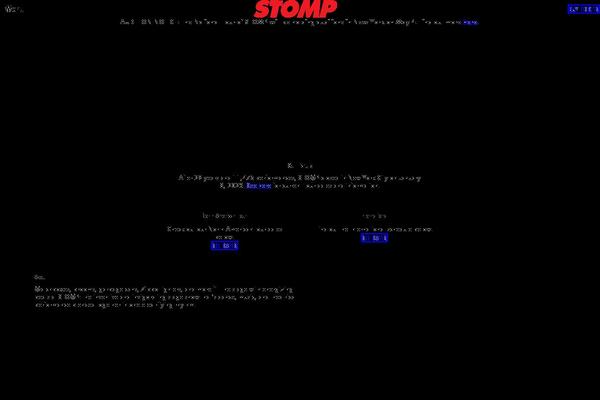 stomponline.com site used Stomp