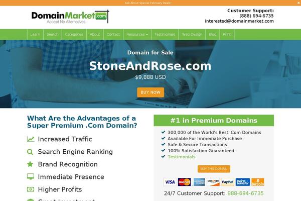stoneandrose.com site used Pizzaland