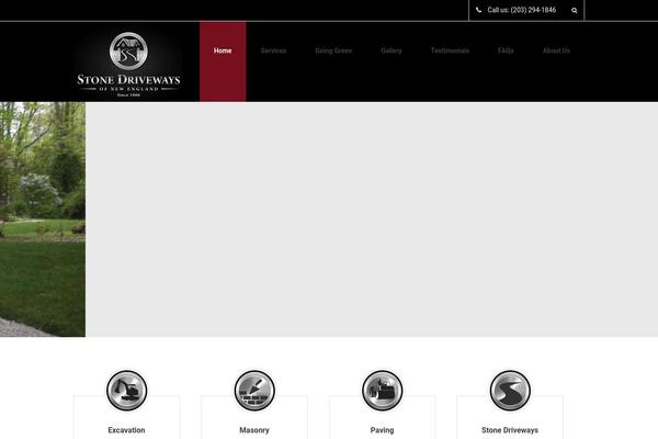 stonedriveways theme websites examples