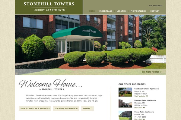 stonehilltowers.com site used Wakefield-location
