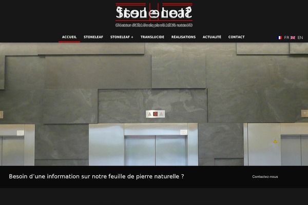stoneleaf.fr site used Stoneleaf