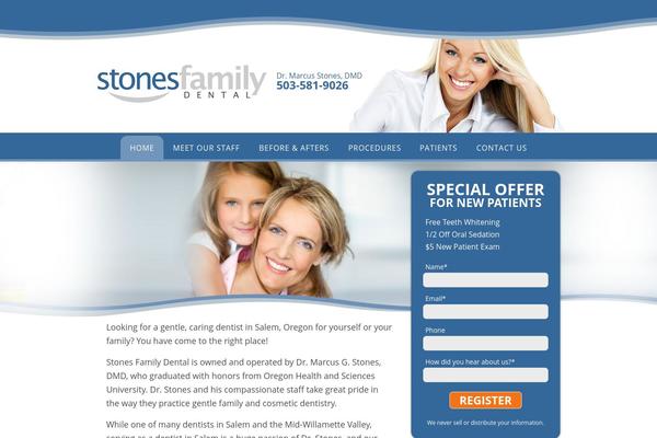 Dentalcmo-badger theme site design template sample