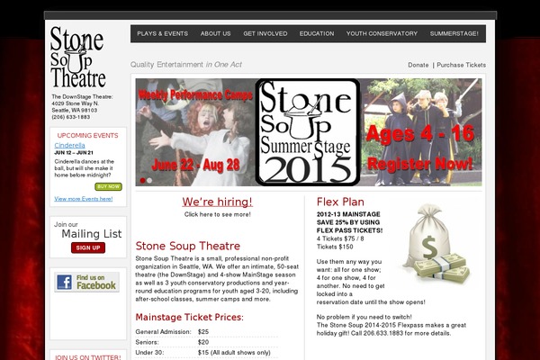 OnePress theme site design template sample
