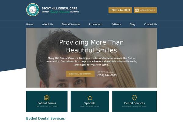 stonyhilldental.com site used Child-themes