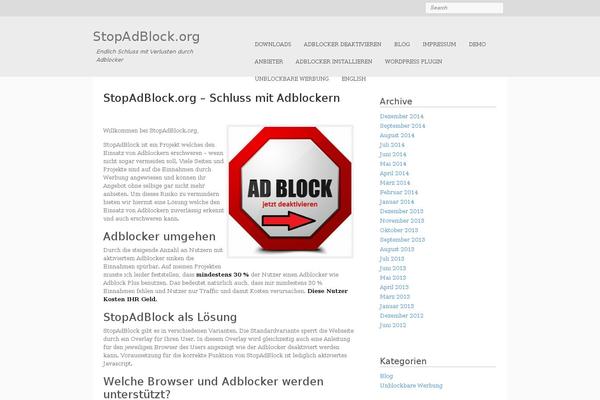 stopadblock.org site used Basiic