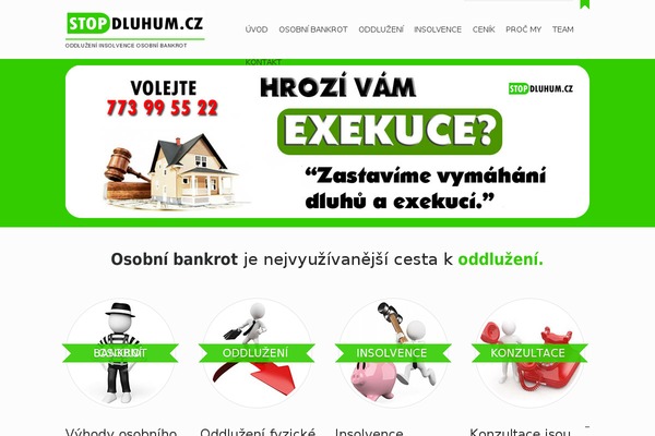 stopdluhum.cz site used Elegantica