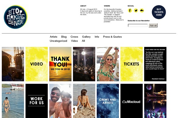 stopmakingsense.eu site used Sydney