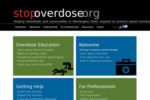 stopoverdose.org site used C2_wp