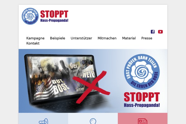 stoppt-hasspropaganda.de site used Toleranzedikt