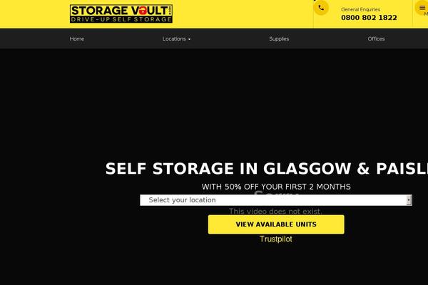 Glasgoweb theme site design template sample