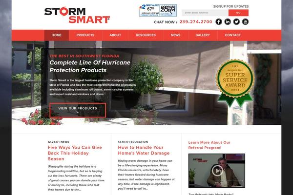 stormsmart theme websites examples