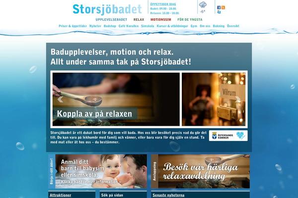 storsjobadet.se site used Storsjobadet
