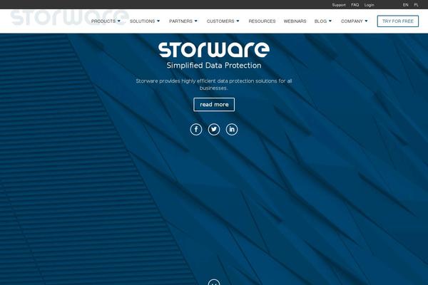storware.eu site used Storware