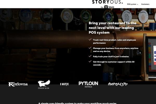 storyous.com site used Storyous
