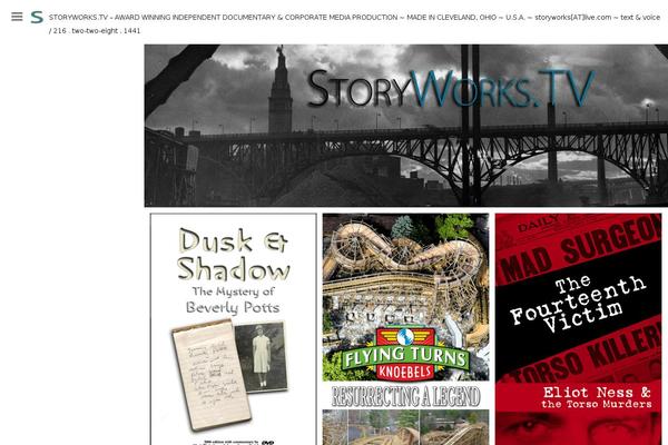 storyworks.tv site used Lookbook