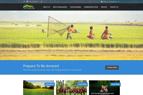 stourismbangladesh.com site used Tour Package
