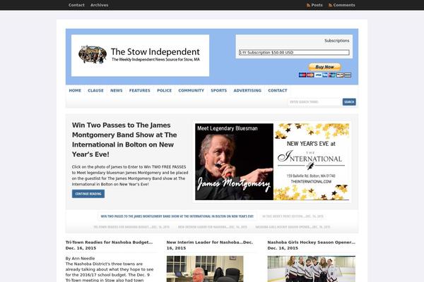 stowindependent.com site used Magazine-newspaper-pro