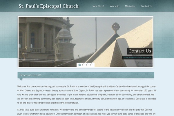 Antioch-free theme site design template sample