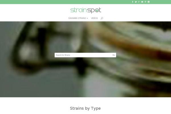 strainspot.com site used Divi.2.7